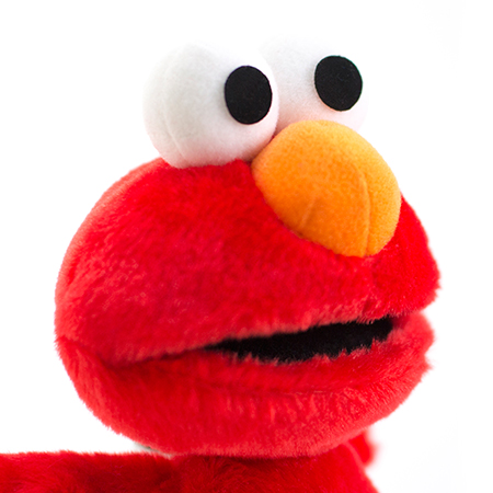 セサミストリート エルモ マスコットぬいぐるみ電報 電報なら ハート電報