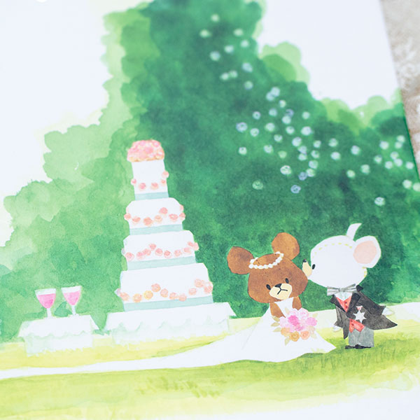結婚式 メッセージ イラスト キャラクター Khabarplanet Com