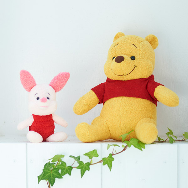 ディズニー Winnie The Poohプーさん ピグレットぬいぐるみ ドキドキhappybox電報 電報なら ハート電報